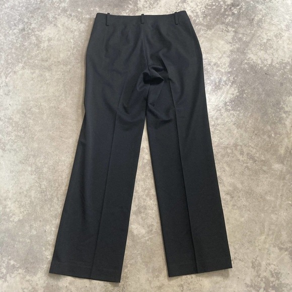 Ralph‎ Lauren Pants Womens 4 Sanderson Black Trousers Mid Length Straight Leg - Picture 7 of 12